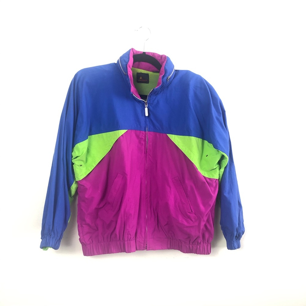 Vintage LizSport windbreaker petite size